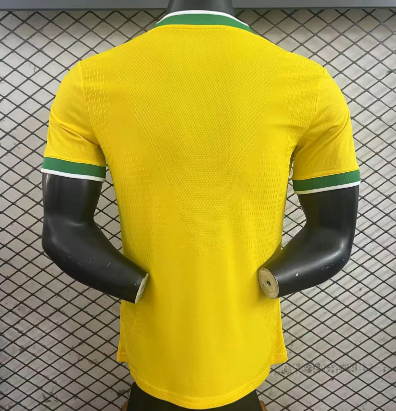 Flamengo Brasil Adidas 2026 - Amarelo+Verde Player [Slim Fit]