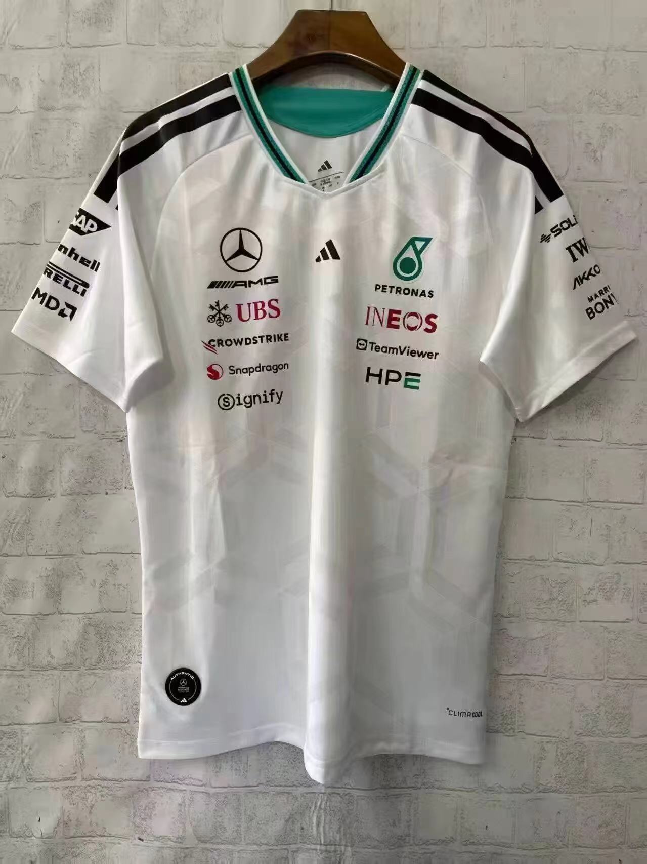 Mercedes 2026 Driver Tee White F1