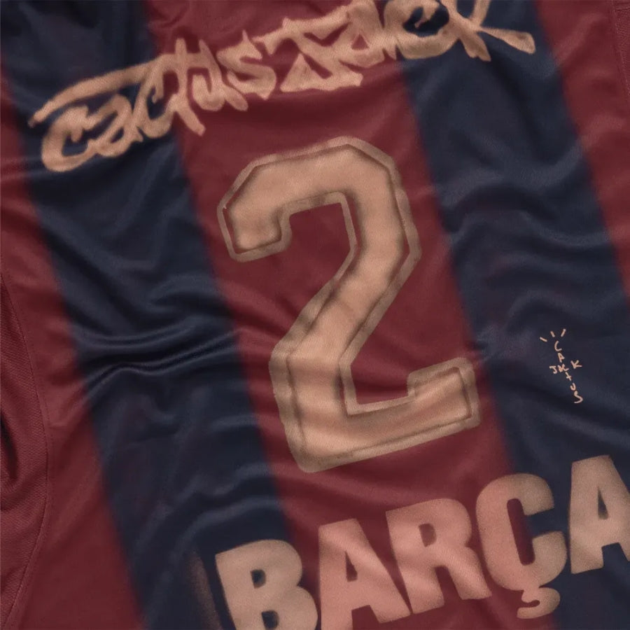 Travis Scott x FC Barcelona Retro 2000/01 Home