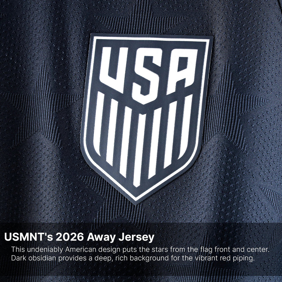 Pulisic #10 USA 2026 Away Match Jersey Blue World Cup Player [Slim Fit]