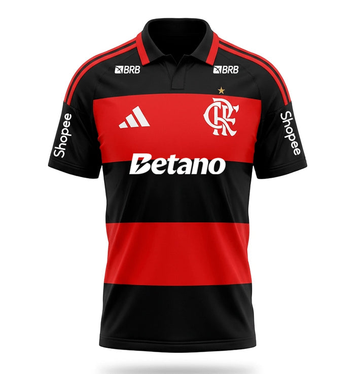 Flamengo 26/27 Home Jersey #DE ARRASCAETA - with Sponsors - Fan Version