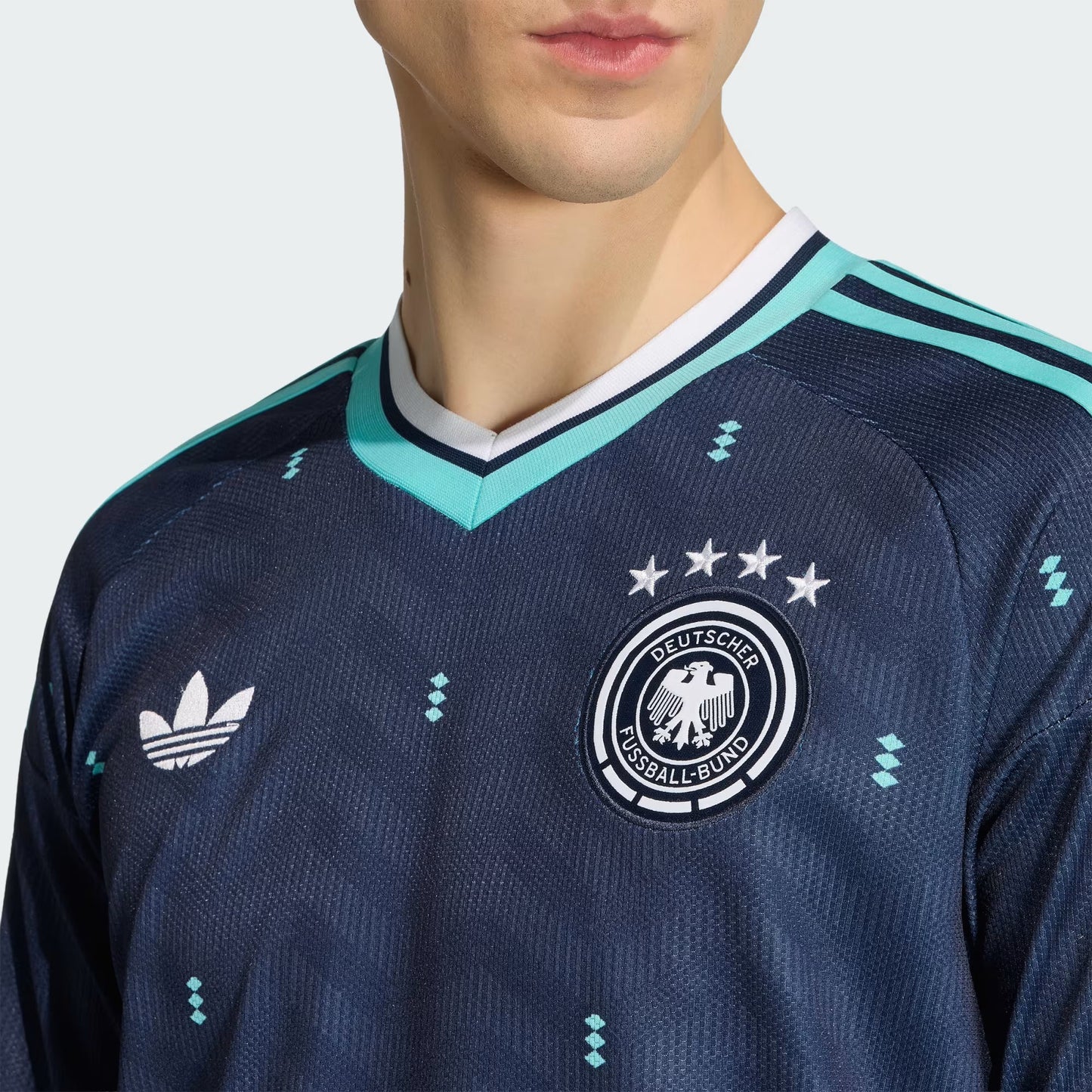 Germany 26 Away Long Sleeve Jersey - Fan Version