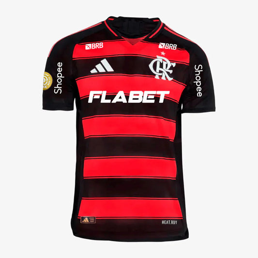 Jersey Flamengo 2025/26 I Authentic Player [Slim Fit] with Sponsors + Patch Mundial [Slim Fit]