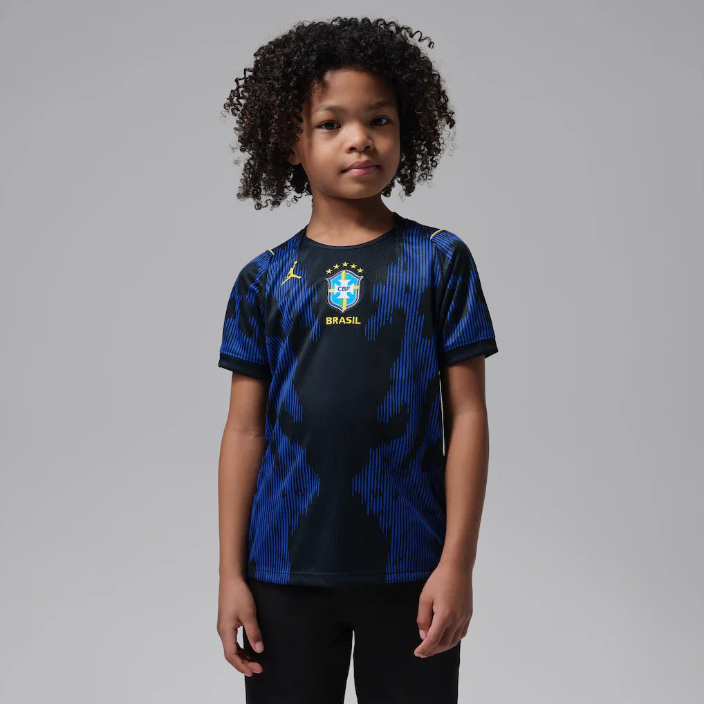 Brazil Away 2026 World Cup Neymar Jr. #10 - Kit Kids Brasil