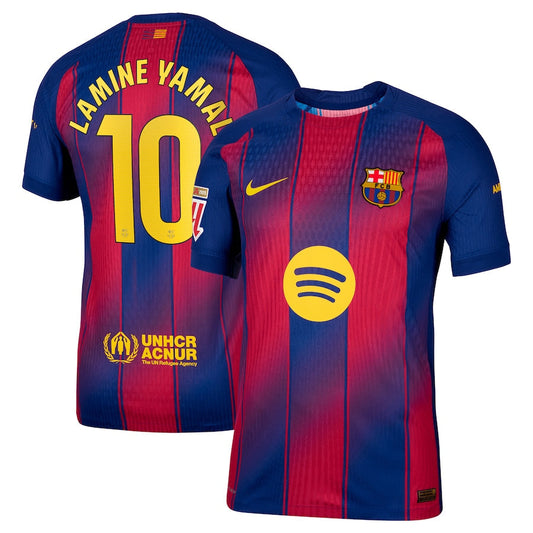 Lamine Yamal Barcelona 2025/26 Home Authentic Player [Slim Fit] Player [Slim Fit] Player [Slim Fit] Player Jersey - Slim Fit
