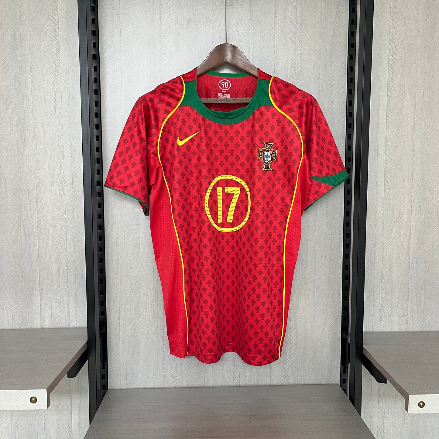 Portugal Euro 2004 - C.Ronaldo #17 Retro Version
