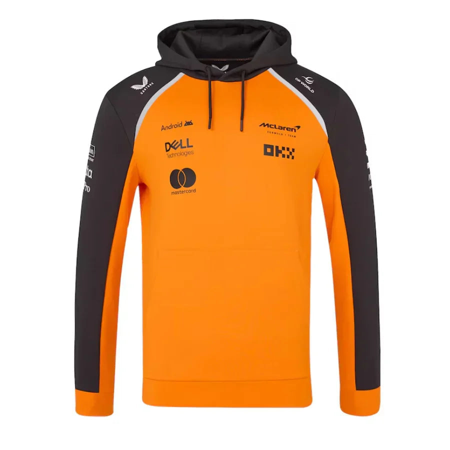 McLaren 2025 Team Hooded Sweat Jacket Formula 1 F1 Formula One