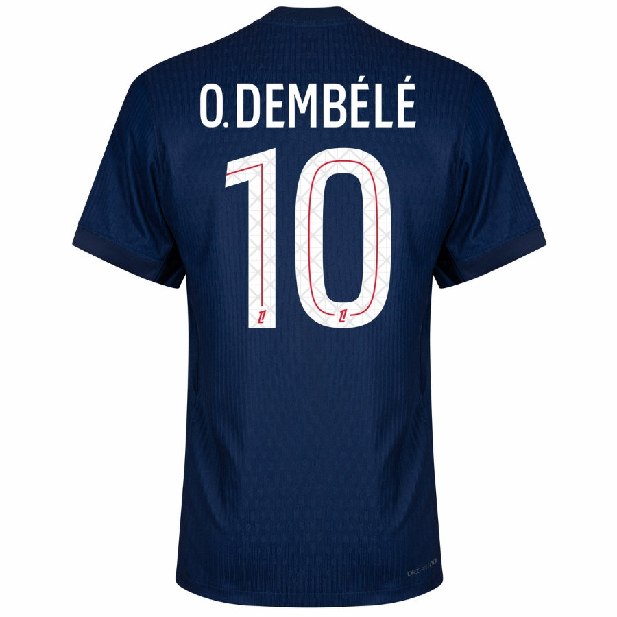 PSG O.Dembélé 10 Home Authentic Player [Slim Fit] Player [Slim Fit] Player [Slim Fit] Player 2025/26 Dri-Fit ADV Match