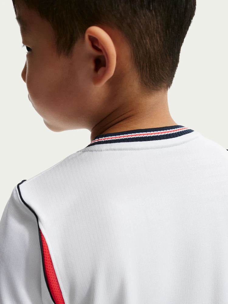 Kids England Home kit World Cup 2026 Jersey