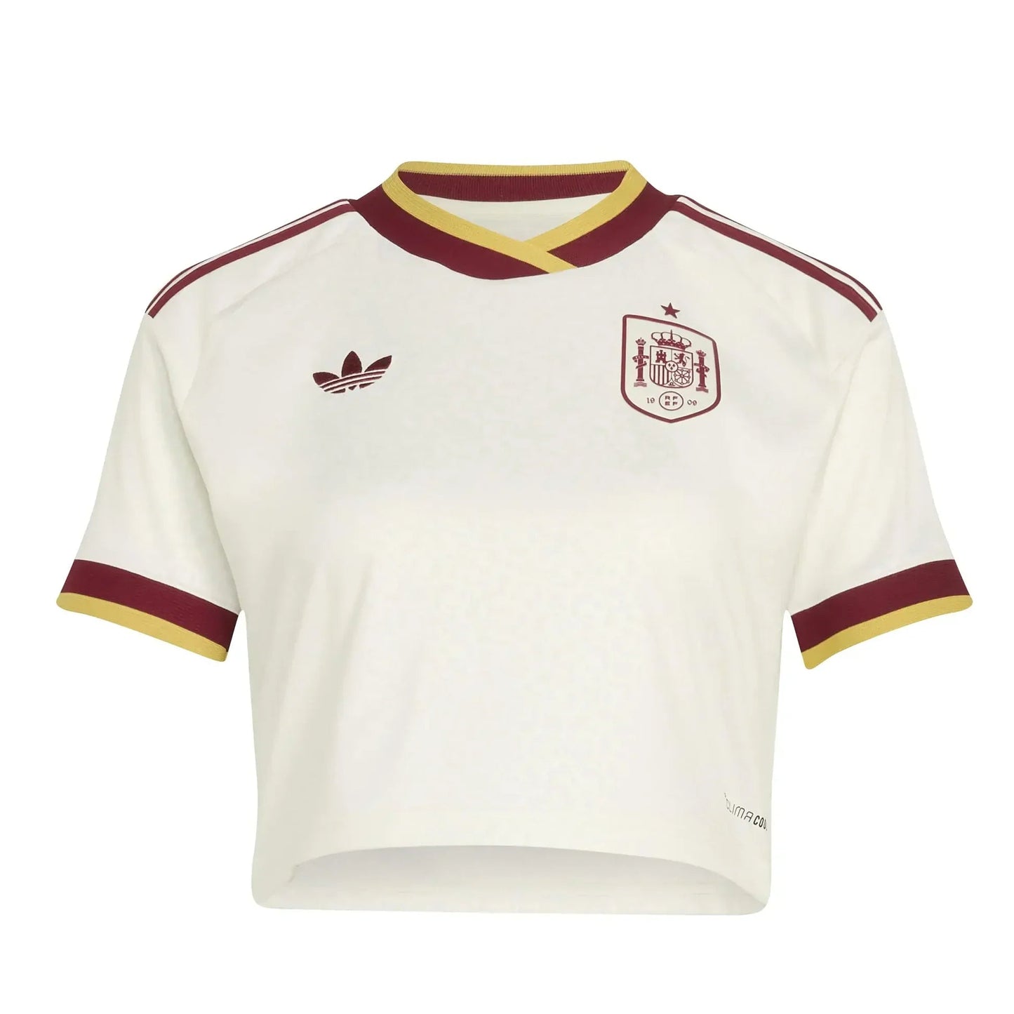 Spain Women's Away Cropped Soccer Jersey World cup 2026