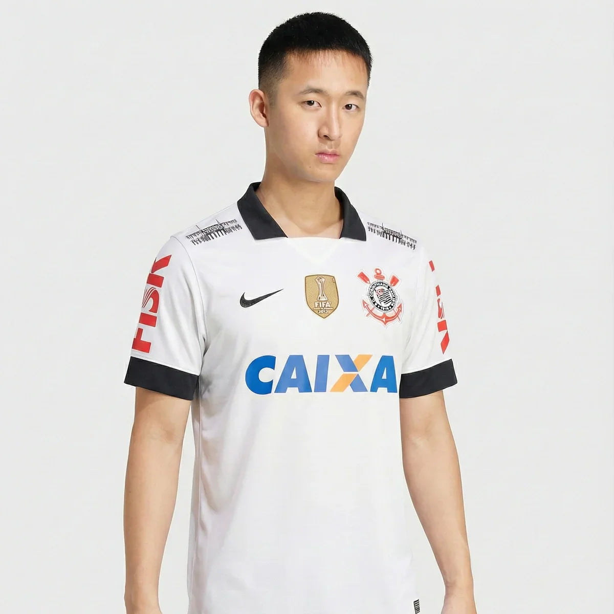 Retrô Corinthians Home 2013 Branca Men's
