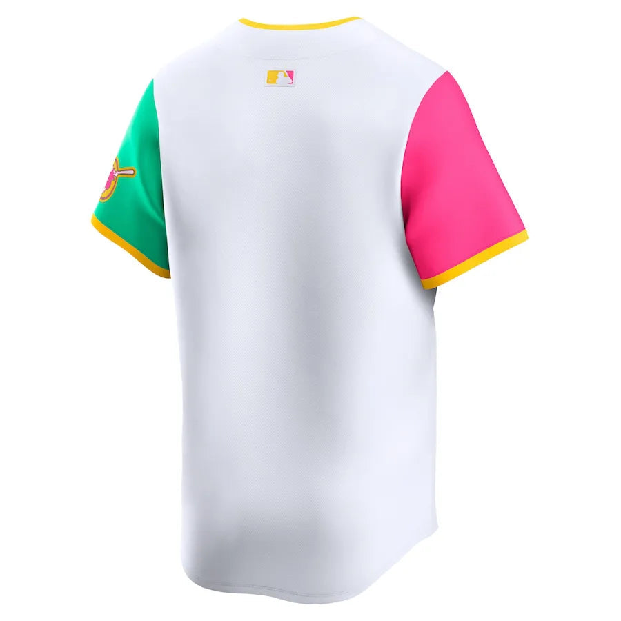 Jersey MLB San Diego Padres City Connect Torcedor Masculina Branca