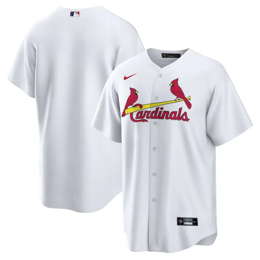 Jersey MLB St. Louis Cardinals Home Torcedor Masculina Branca