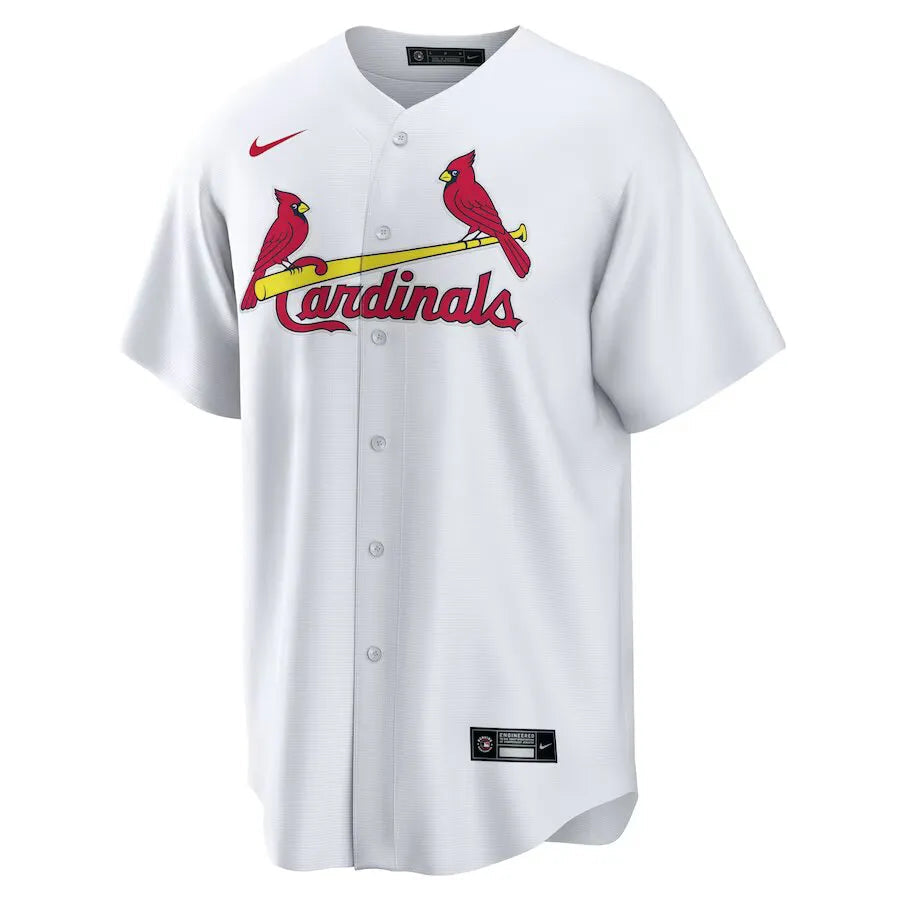 Jersey MLB St. Louis Cardinals Home Torcedor Masculina Branca