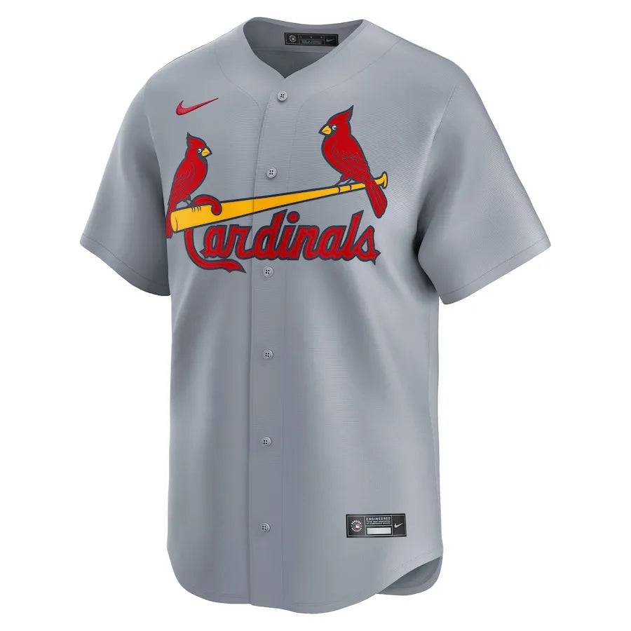 Jersey MLB St. Louis Cardinals II Torcedor Masculina Cinza