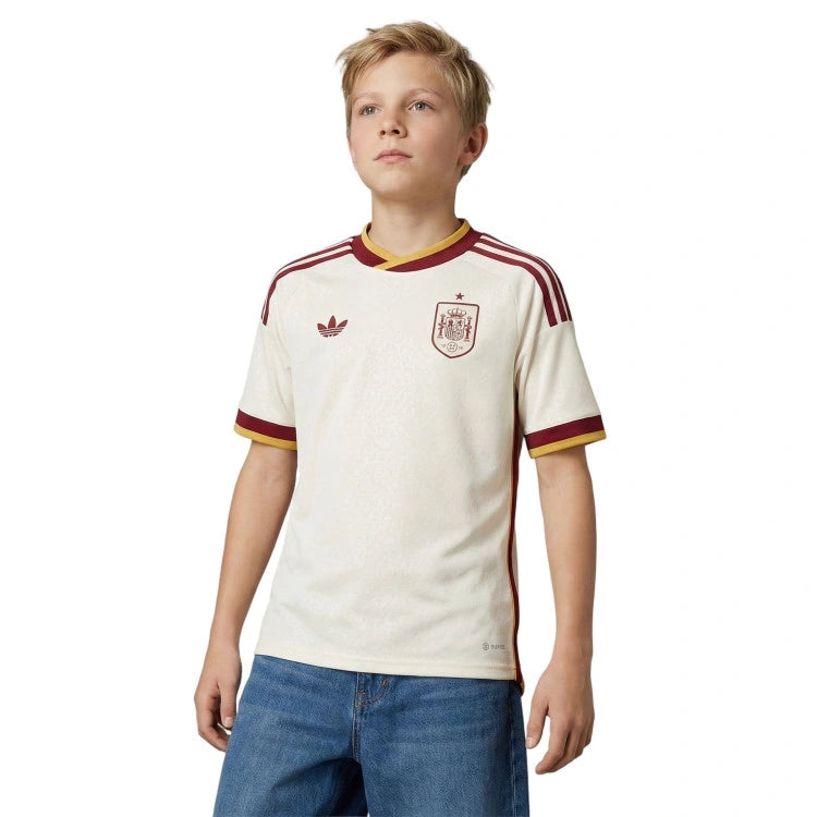 Kids Spain Away kit World Cup 2026 Jersey