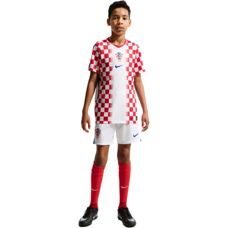 Kids Croatia Home kit World Cup 2026 Jersey