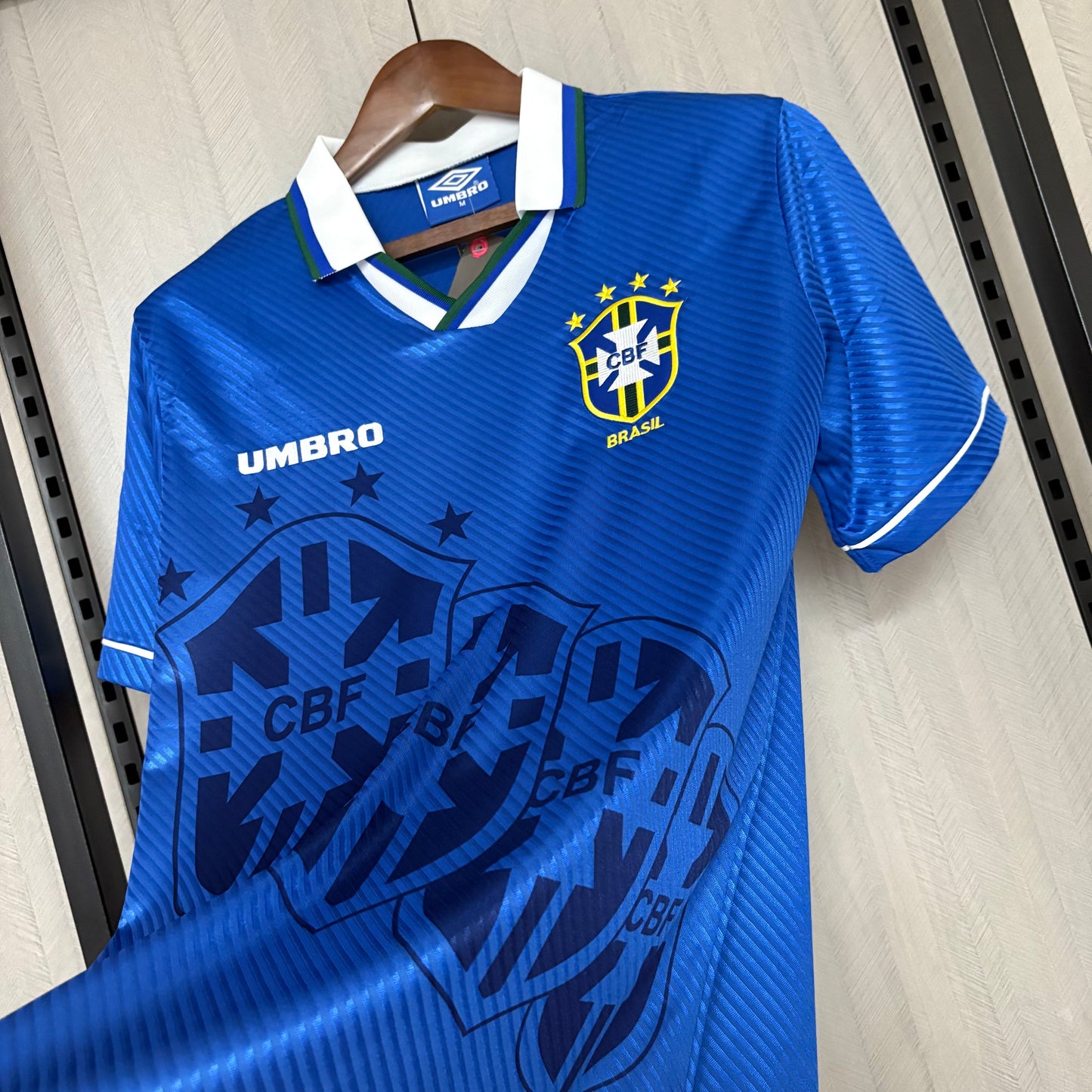 Retro 1994 Brazil Away Jersey