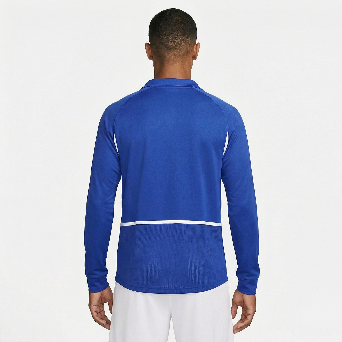 Jersey Nike Brasil Retro 2002 Longsleeve Azul Fan