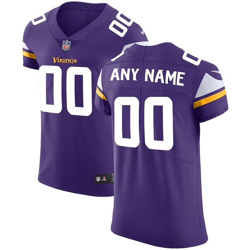 Minnesota Vikings - Custom Jersey - Purple
