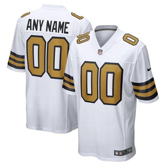 New Orleans Saints - Alternate Custom Game Jersey - White
