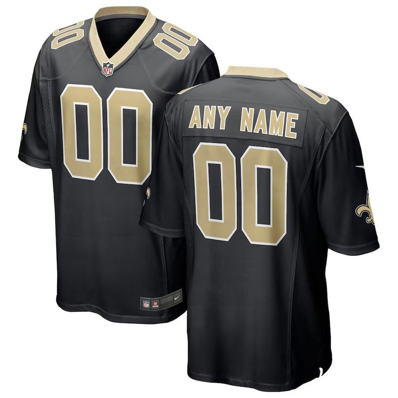 New Orleans Saints - Custom Game Jersey - Black