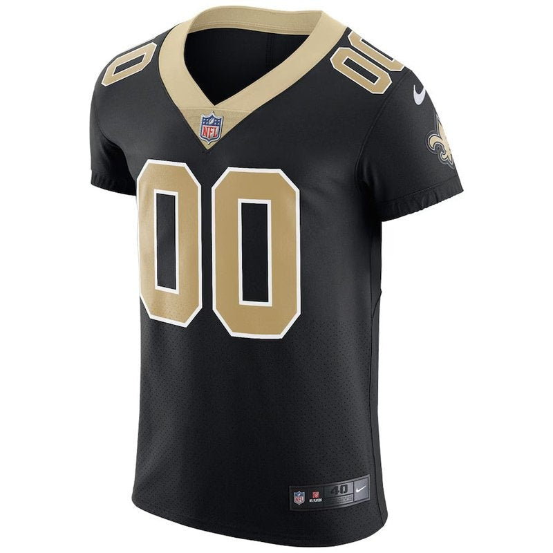 New Orleans Saints - Custom Jersey - Black