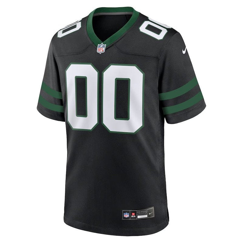 New York Jets - Legacy Alternate Custom Game Jersey - Black
