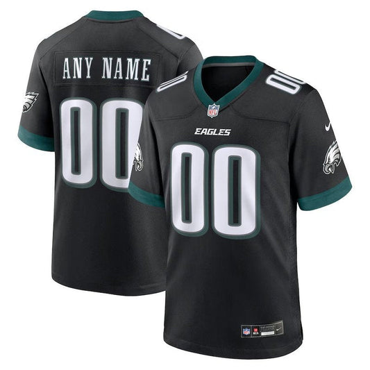 Philadelphia Eagles - Alternate Custom Game Jersey - Black