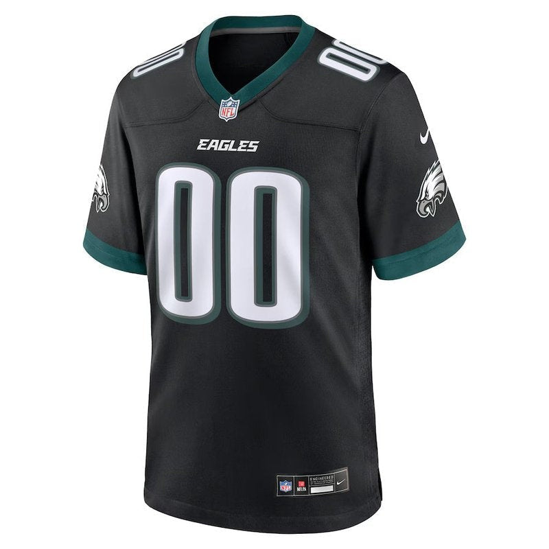 Philadelphia Eagles - Alternate Custom Game Jersey - Black
