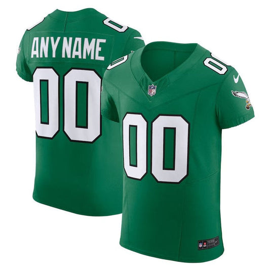 Philadelphia Eagles - Kelly 2nd Alternate Custom Jersey - Green