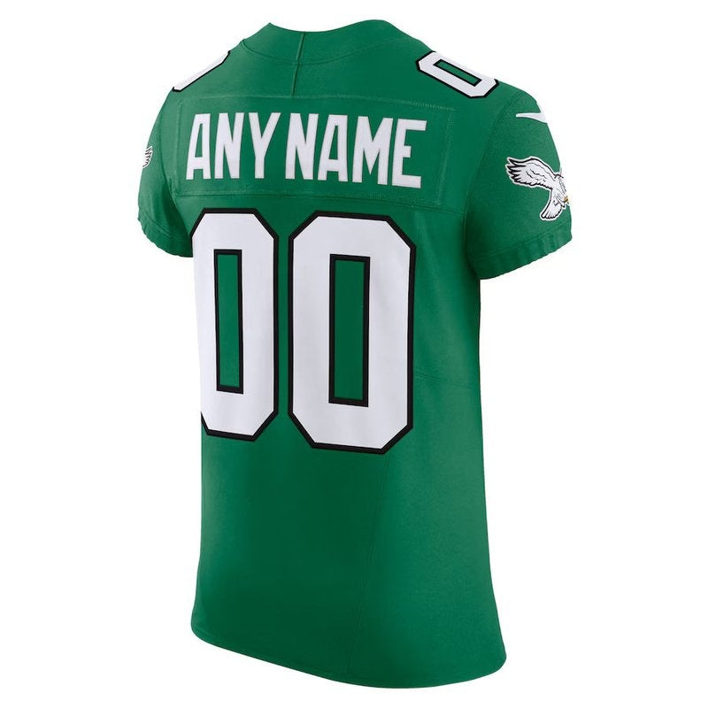 Philadelphia Eagles - Kelly 2nd Alternate Custom Jersey - Green