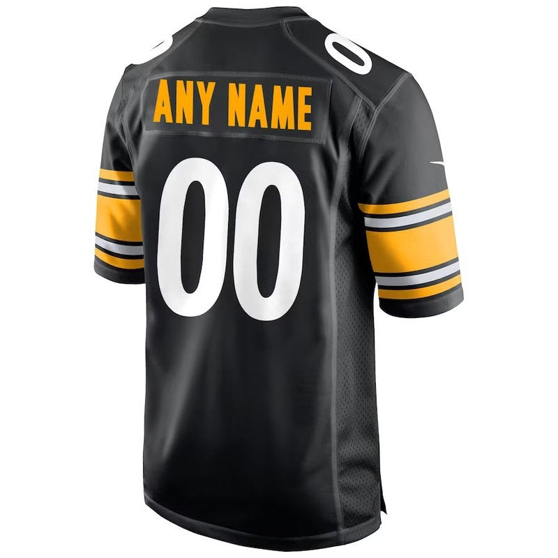 Pittsburgh Steelers - Custom Game Jersey - Black