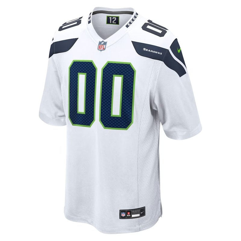 Seattle Seahawks - Custom Game Jersey - White