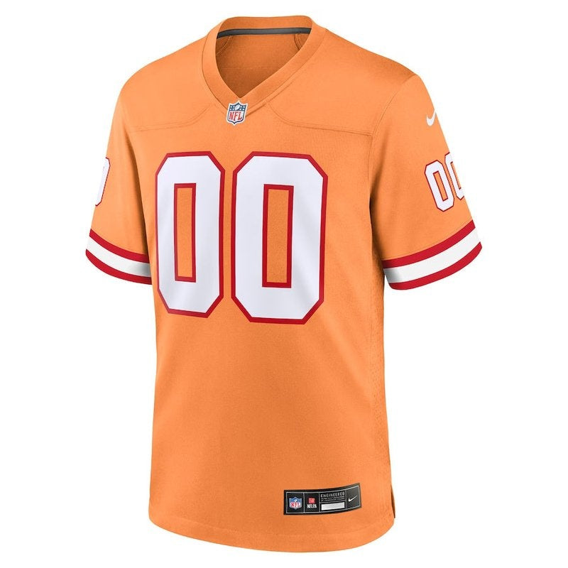 Tampa Bay Buccaneers - Custom Throwback Game Jersey - Orange