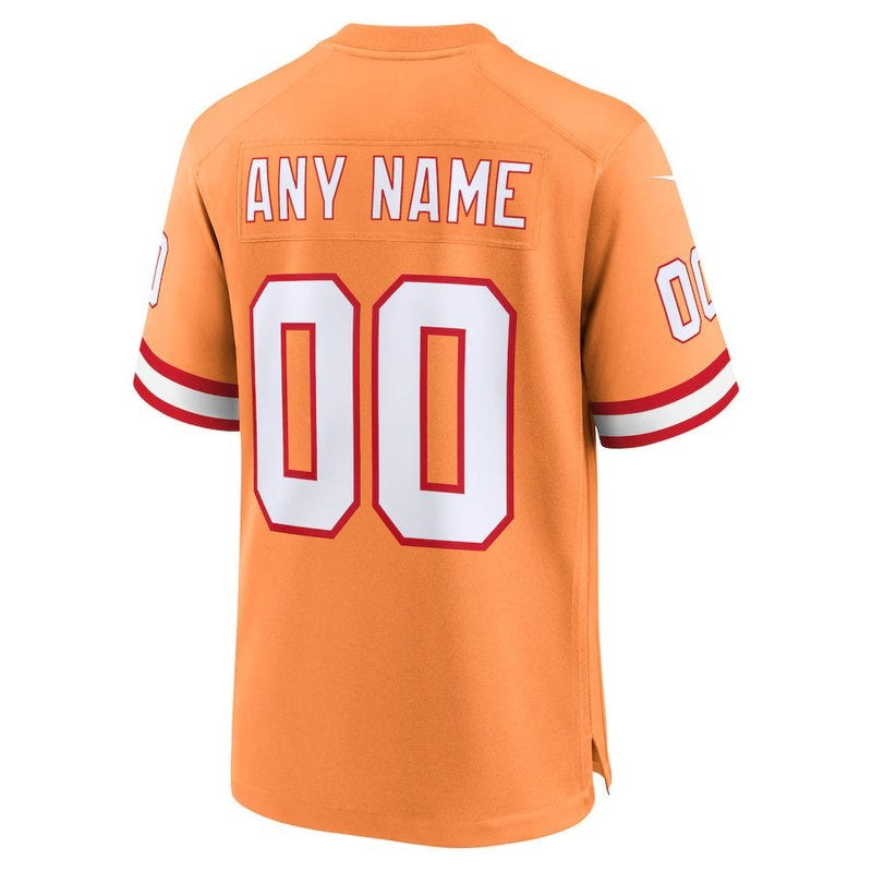 Tampa Bay Buccaneers - Custom Throwback Game Jersey - Orange