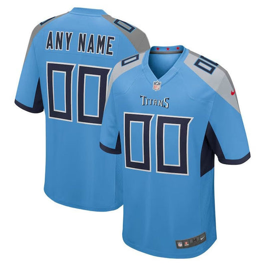 Tennessee Titans - Alternate Custom Game Jersey - Light Blue