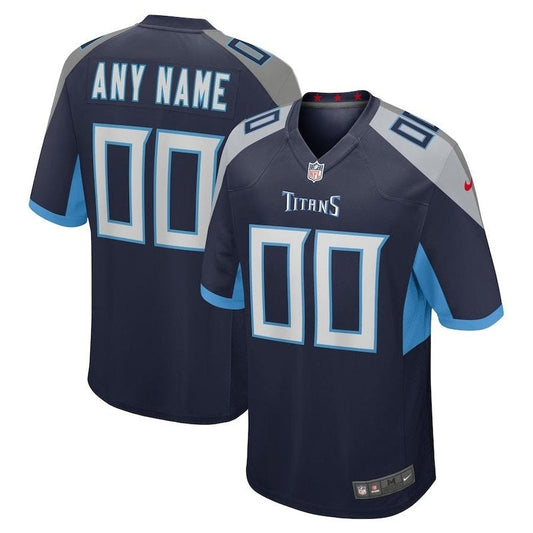 Tennessee Titans - Custom Jersey - Navy