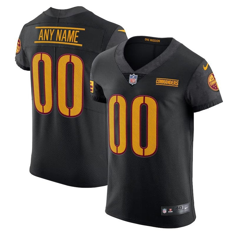 Washington Commanders - Custom Alternate Jersey - Black
