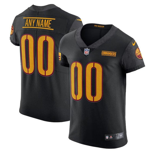 Washington Commanders - Custom Alternate Jersey - Black