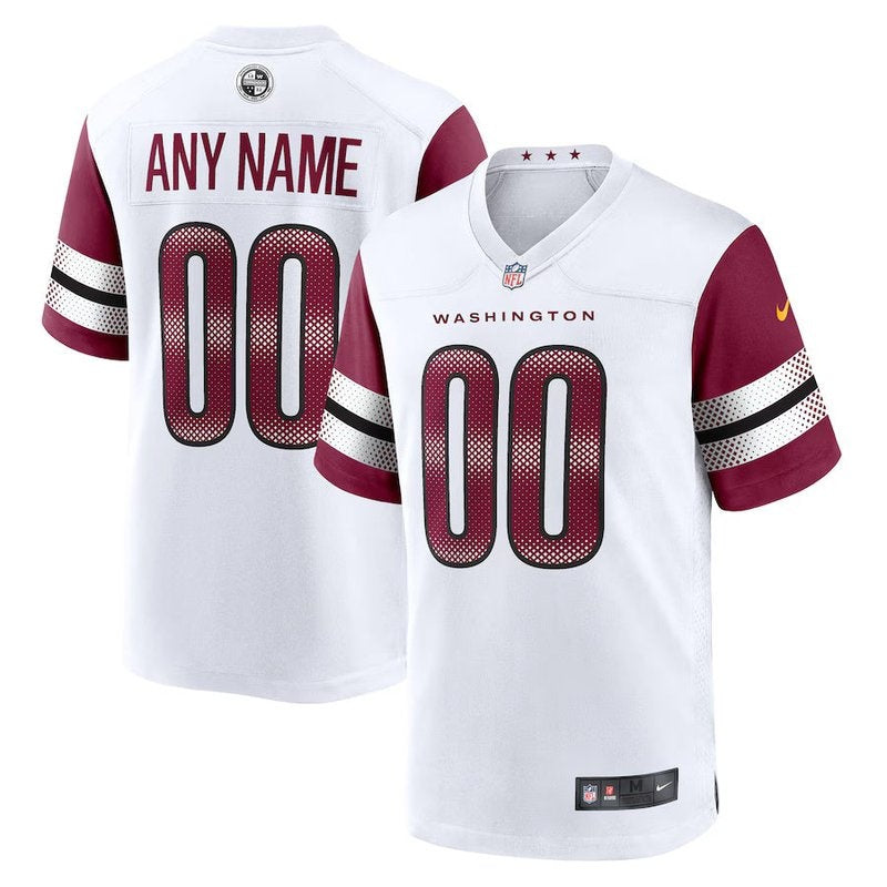 Washington Commanders - Custom Game Jersey - White
